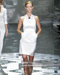 Gucci SS2010 Black and Grey Halter Dress
