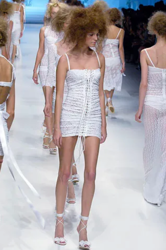 Dolce & Gabbana SS 2006 Little black corset dress