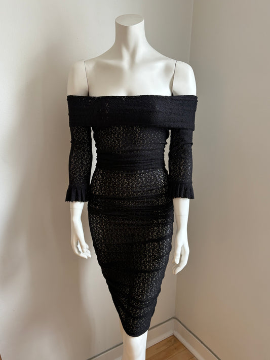 Vintage Dolce & Gabbana SS2006 Black Dress