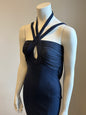 Versace SS2006 Navy Dress